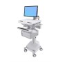 Ergotron StyleView Bianco Pannello piatto Carrello multimediale (SV44-12C1-2)