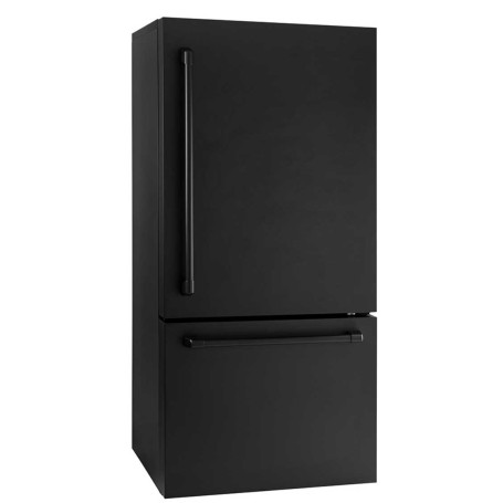 General Electric IO Mabe Big Door ICO19JSPF 8BM-CBM, 85 cm, 527 litri, Nero Opaco, Libera Installazione