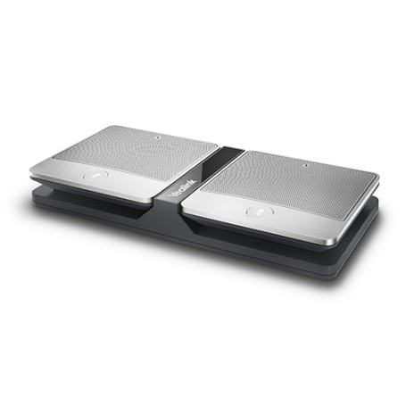 Yealink CPW90 microfono Nero, Argento Microfono da conferenza (CPW90)