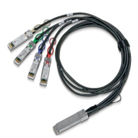Nvidia MCP7F00-A001R30N cavo InfiniBand e in fibra ottica 1 m QSFP28 4xSFP28 Nero (980-9I486-00C001)