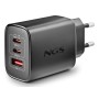 NGS ERA 65W BLACK Universale Nero AC Ricarica rapida Interno (ERA65WBLACK)