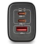 NGS ERA 65W BLACK Universale Nero AC Ricarica rapida Interno (ERA65WBLACK)