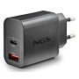 NGS ERA 30W BLACK Universale Nero AC Ricarica rapida Interno (ERA30WBLACK)
