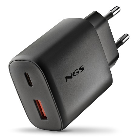 NGS ERA 45W BLACK Universale Nero AC Ricarica rapida Interno (ERA45WBLACK)