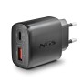 NGS EON 45W BLACK Universale Nero AC Ricarica rapida Interno (EON45WBLACK-B2C)