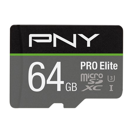 PNY PRO Elite 64 GB MicroSDXC UHS-I Classe 10 (P-SDU64GV31100PRO-GE)