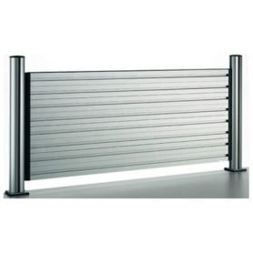 Novus SlatWall 800mm Argento (974+0805+000)
