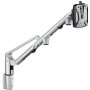 Novus LiftTEC arm 2 WH Scrivania Antracite, Argento (931+2089+000)