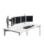 Novus Control Centre Scrivania Argento (220+0130+000)