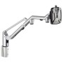 Novus 1.6 TSS-LiftTEC Arm 3 Scrivania Antracite, Argento (980+3089+000)