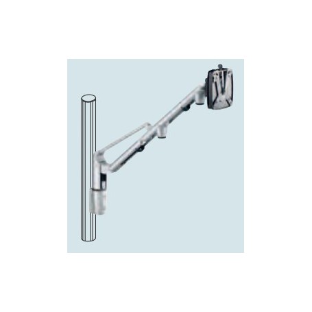 Novus TSS-liftTEC arm II Scrivania Nero, Argento (980+2159+000)