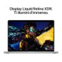 Apple MacBook Pro 16" M5 Max chip 18‑core CPU 32‑core GPU, 36GB, 2TB SSD - Argento (MGE74T/A)