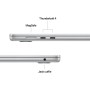 Apple MacBook Air 15" M5 chip 10‑core CPU 10‑core GPU, 16GB, 1TB SSD - Argento (MDVA4T/A)