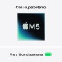 Apple MacBook Air 15" M5 chip 10‑core CPU 10‑core GPU, 24GB, 1TB SSD - Argento (MDVC4T/A)
