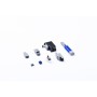 Smartkeeper U03DB clip sicura Chiave bloccaporta DVI, RJ-45, USB tipo A Blu 1 pz