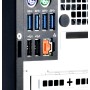 Smartkeeper NL03PKOR clip sicura Bloccaporte + chiave RJ-45 Arancione 10 pz