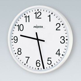 PEWETA 52.330.511 orologio da parete e da tavolo Orologio radiocomandato Rotondo Nero, Bianco
