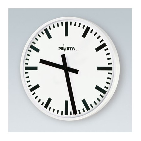 PEWETA 52.330.521 orologio da parete e da tavolo Orologio radiocomandato Rotondo Nero, Bianco