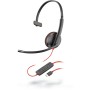 POLY Blackwire C3210 Cuffia Padiglione auricolare USB tipo-C Nero (209748-201)