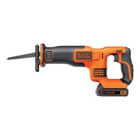 Black & Decker BDCR18-QW sega alternativa Nero, Arancione