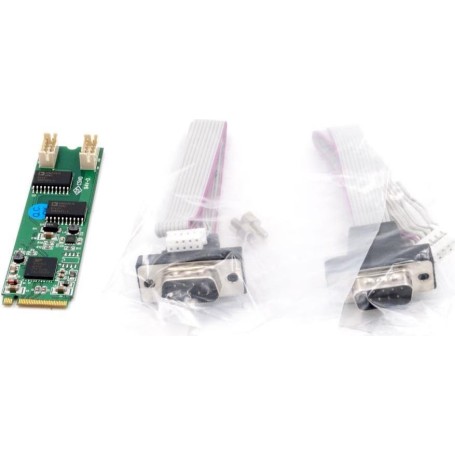 EXSYS GmbH M.2 NGFF 2S Seriell RS-232 Karte, Opto Isoliert (EX-48200I)