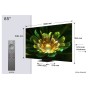 TCL C79K Serie Smart TV QD-MiniLED 4K 85" 85C79K, 144Hz, audio B&O, Dolby Vision IQ & Atmos, Google TV (85C89K)
