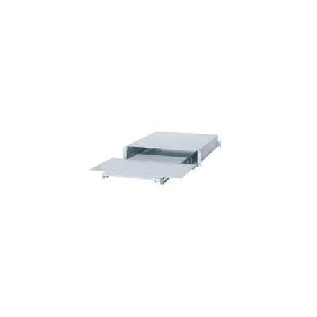 Apra-Gruppe apraNET - Rack-Tastaturablage (auf Schienen) - Hellgrau, RAL 7035 - 2U - 48,3 cm (19") (20-2868-00)