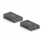 PureTools PT-E-USB50 moltiplicatore AV Trasmettitore e ricevitore AV Nero