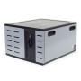 Ergotron ZIP12 Armadio per la gestione dei dispositivi portatili Nero, Grigio (DM12-1012-2)