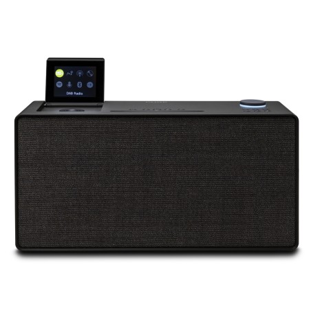 Pure EVOKE Home, CD, FM/DAB+-/Internet-Radi Altoparlante portatile mono Nero 100 W (00-12130-01)