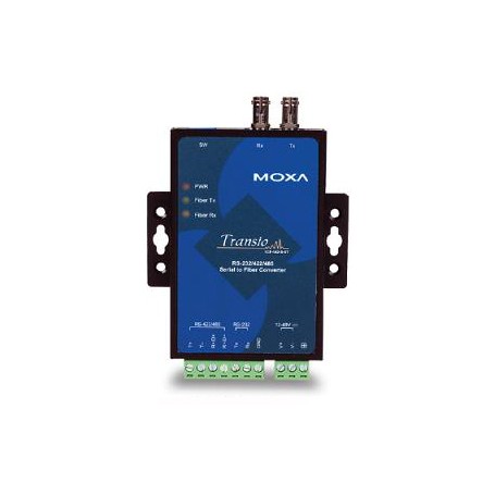 Moxa TCF-142-M-ST-T convertitore/ripetitore/isolatore seriale RS-232/422/485 Fibra (ST) (TCF-142-M-ST-T)