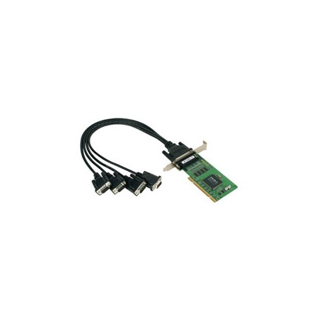 Moxa CP-104UL-DB25M scheda di interfaccia e adattatore (CP-104UL-DB25M)