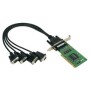 Moxa CP-104UL-DB25M scheda di interfaccia e adattatore (CP-104UL-DB25M)