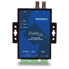 Moxa TCF-142-S-ST convertitore/ripetitore/isolatore seriale RS-232/422/485 Fibra (ST) (TCF-142-S-ST)