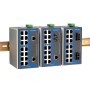 Moxa EtherDevice™ Switch EDS-316, Multi Mode, ST Connector x 2, (-40 - 75˚C) Non gestito (EDS-316-MM-ST-T)