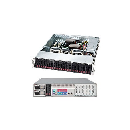 Supermicro 216BA-R1K28LPB Supporto Nero 1280 W (CSE-216BA-R1K28LPB)