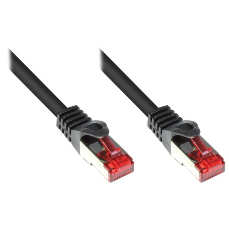 Alcasa 7.5m Cat6 S/FTP cavo di rete Nero 7,5 m S/FTP (S-STP) (8060-075S)