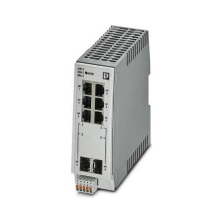 Phoenix Contact FL SWITCH 2206-2SFX Managed Netzwerk Switch 6 Port 10 / 100 MBit/s (2702969)