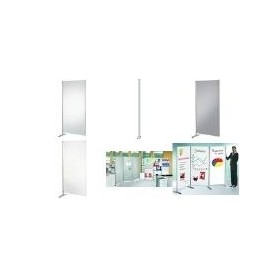 kerkmann Acryl-Element für Stellwandsystem Metropol linear oder in drei Winkelstellungen aufstellbar, Metall - 1 Stück (6917)