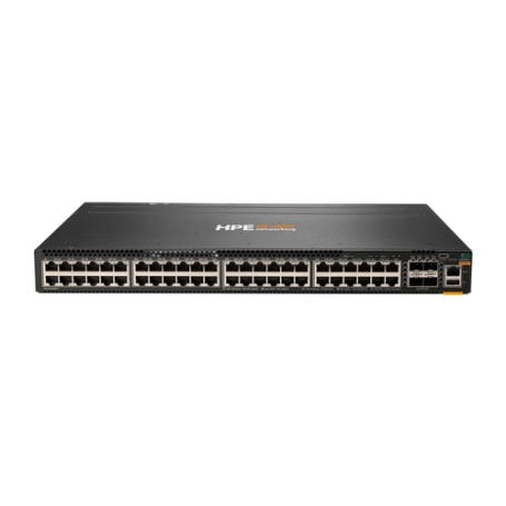 HPE Aruba Networking CX 6300M 48p 1GbE 4p SFP56 Power-to-Port 2 Fan Trays 1 PSU Bundle (JL762A)