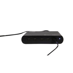 Leba NoteCharge NCHAR-UC5-150W-SC Caricabatterie per dispositivi mobili Tablet, Universale Nero USB Ricarica rapida Interno