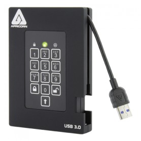 Apricorn Aegis Fortress 4 TB USB tipo A 3.2 Gen 1 (3.1 Gen 1) Nero (A25-3PL256-S4000F)
