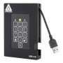 Apricorn Aegis Fortress 4 TB USB tipo A 3.2 Gen 1 (3.1 Gen 1) Nero (A25-3PL256-S4000F)