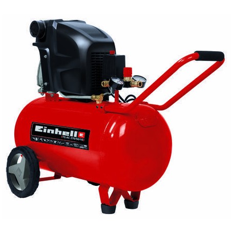 Einhell TE-AC 270/50/10 compressore ad aria 1800 W 270 l/min (4010440)