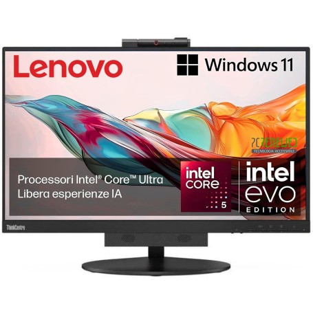 REFURBISED LENOVO PC AIO 22" Borderless TIO22 GEN4 IPS FHD + M720Q Tiny i5-8500T 8GB 256GB nvme W11P (REFAIO22)