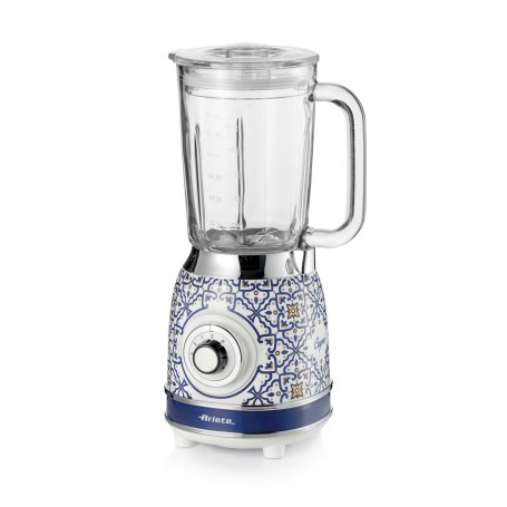 Ariete 583 Frullatore Capri con tazza in vetro da 1,5 Litri, 4 Lame in Acciaio Inox, 4 Velocità + Pulse,1000 Watt (0583CA)