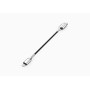 Cygnett CY2668PCCAL cavo Lightning 0,1 m Nero, Acciaio inossidabile (CY2668PCCAL)