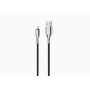 Cygnett CY2668PCCAL cavo Lightning 0,1 m Nero, Acciaio inossidabile (CY2668PCCAL)