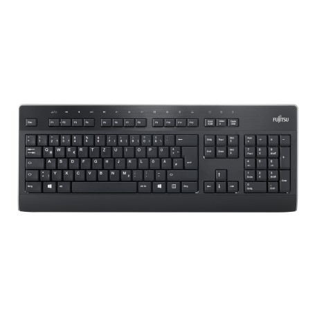 Fujitsu KB955 tastiera Universale USB QWERTZ Svizzere Nero (S26381-K955-L470)