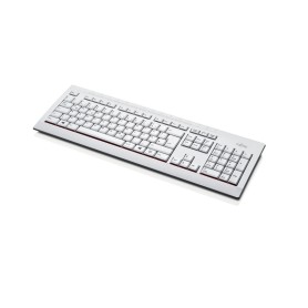 Fujitsu KB521 tastiera Ufficio USB QWERTY Ucraino Grigio (S26381-K521-L194)